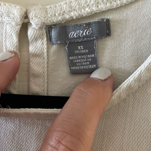 Aerie denim tank top • Women’s XS - Picture 5 of 7